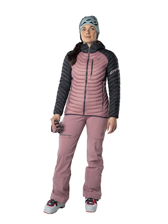 Dynafit Kurz Damen Puffer Jacke Wasserdicht und Winddicht für Winter Blau