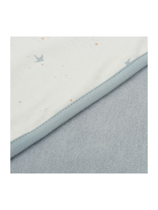 Bimbidreams Swaddle Wrap White/Blue