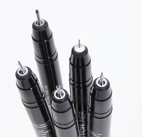 Montana Cans Μαρκαδόρος Σχεδίου Black 0.2mm