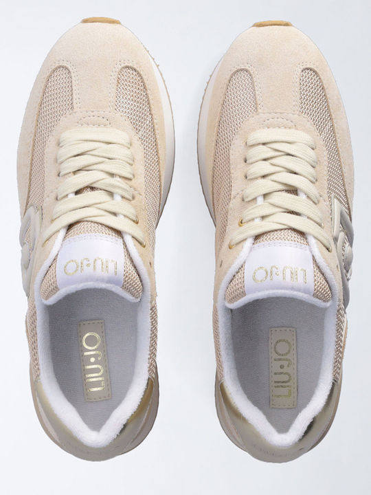 Flatforms Sneakers Sand / Light Gold