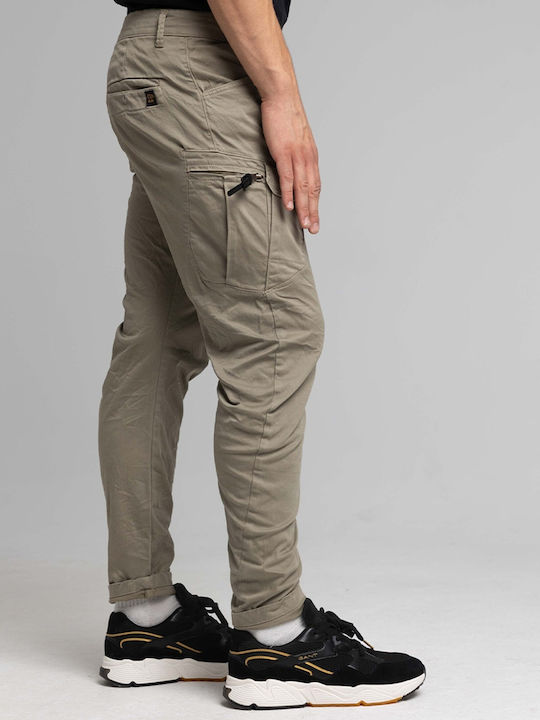 Cosi Jeans Men's Trousers Cargo Elastic Fango