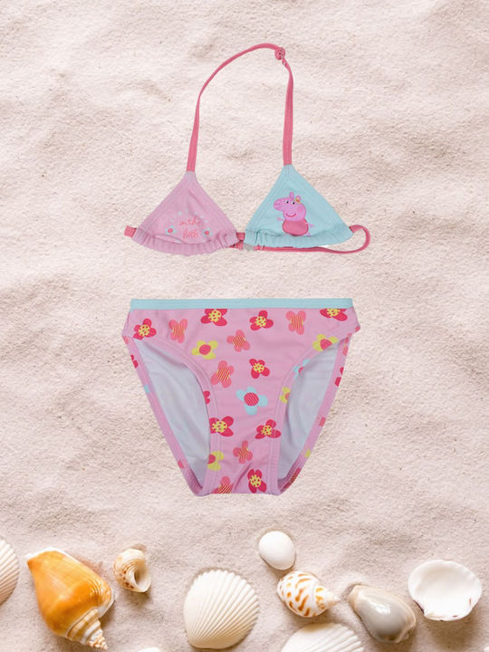 Stamion Peppa Pig Costum De Baie Pentru Copii Bikini Multicolor