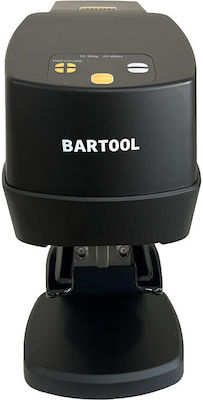 Bartool Αυτόματο Tamper with Flat Surface 58mm in Black Color