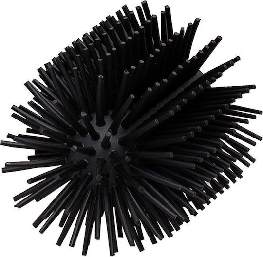 Estia Dita Plastic Replacement Brush for Toilet Brush Black