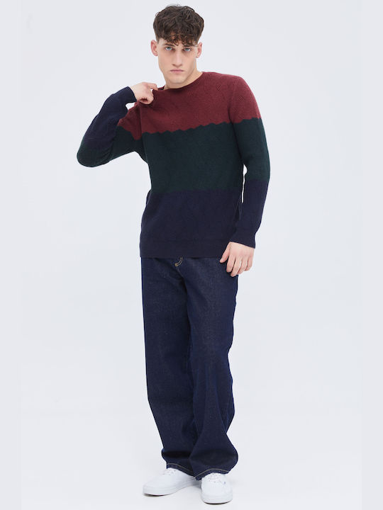 Aristoteli Bitsiani Men's Long Sleeve Sweater Colorful.