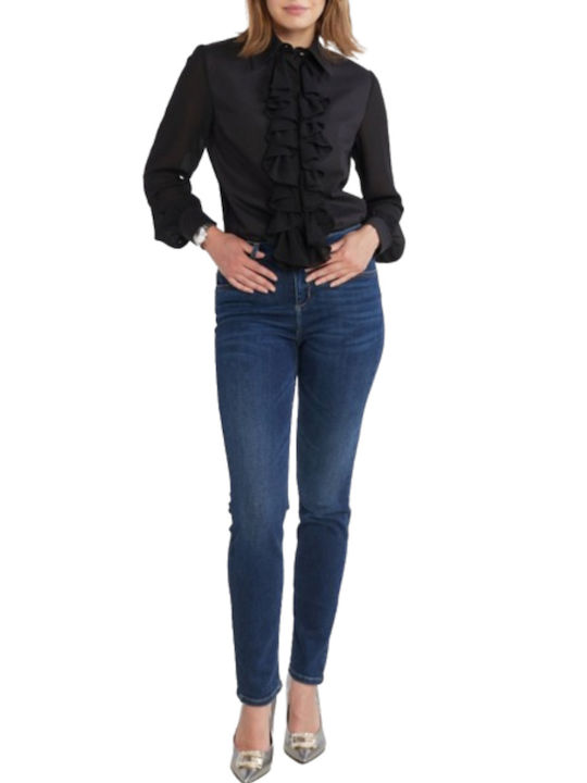 Liu Jo Women's Long Sleeve Shirt Black