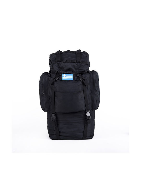 Tuffmensgear Waterproof Mountaineering Backpack 70lt Black