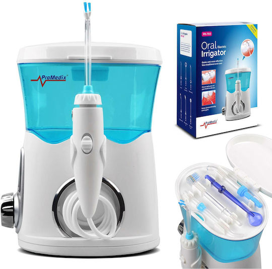 ProMedix PR-760 Water Flosser με Θήκη Ταξιδίου Μπλε