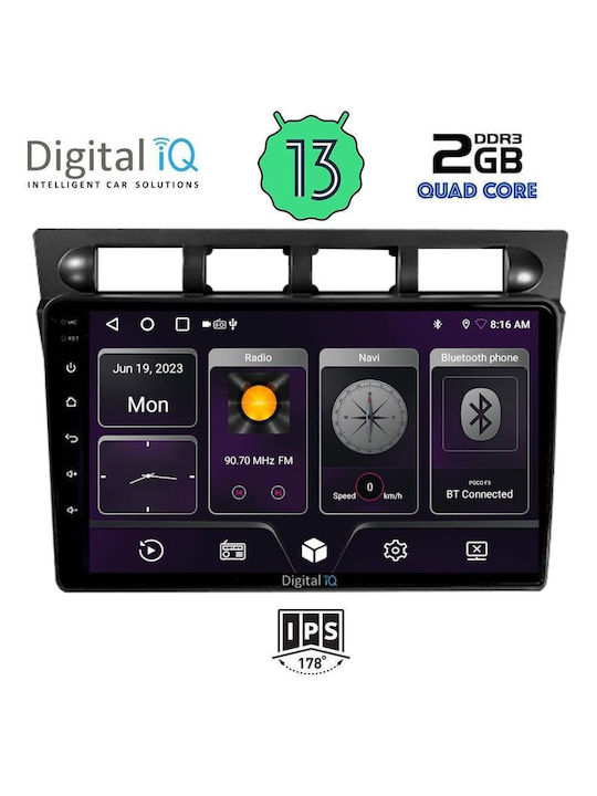 Digital IQ Sistem Audio Auto pentru Kia Picanto 2004-2008 (Bluetooth/USB/AUX/WiFi/GPS/Android-Auto) cu Ecran Tactil 9"