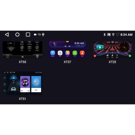 Digital IQ Sistem Audio Auto pentru Fiat Doblo 2010-2015 (Bluetooth/USB/AUX/WiFi/GPS/Apple-Carplay/Android-Auto) cu Ecran Tactil 9"