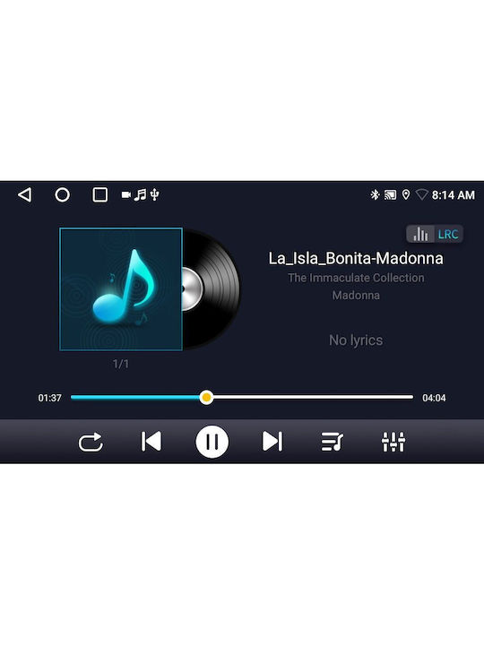 Digital IQ Автомобилна Аудио Система (Блутут/USB/AUX/WiFi/GPS/Apple-Carplay/Android-Auto) с Тъчскрийн 9"