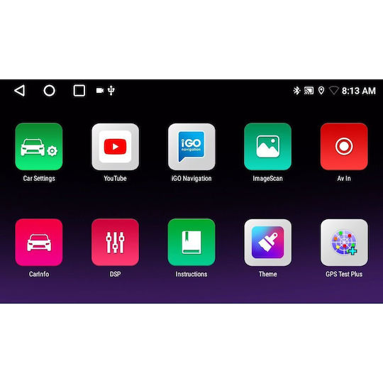 Digital IQ Ηχοσύστημα Αυτοκινήτου (Bluetooth/USB/WiFi/GPS/Apple-Carplay/Android-Auto) με Οθόνη Αφής 9"