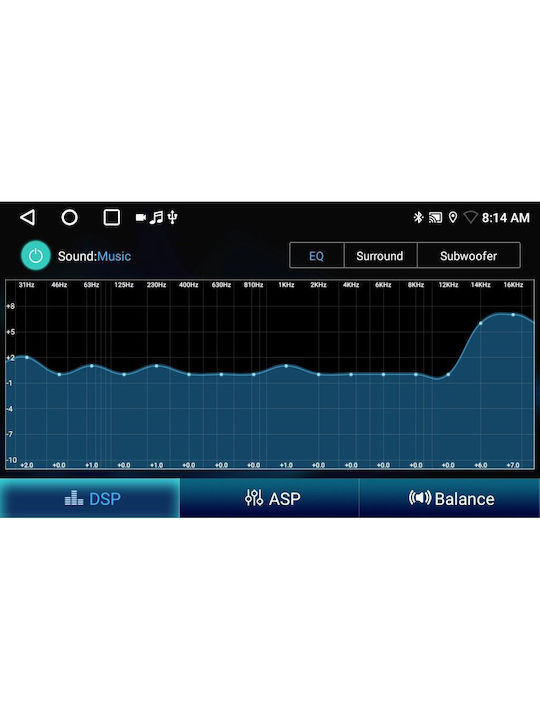 Digital IQ Ηχοσύστημα Αυτοκινήτου (Bluetooth/USB/WiFi/GPS/Apple-Carplay/Android-Auto) με Οθόνη Αφής 9"