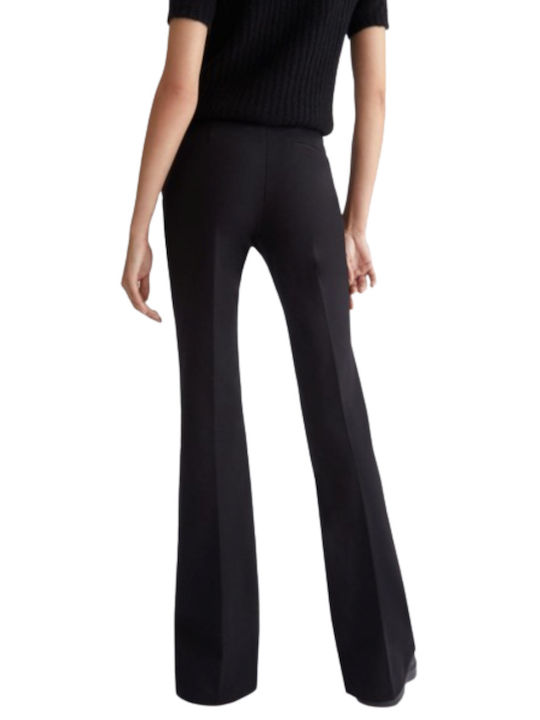 Liu Jo Women's Fabric Trousers in Slim Fit Black