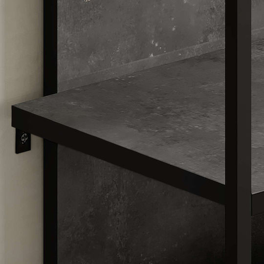 Archy Mobilier de Intrare cu Dulap pentru Pantofi Grey retro 53x31.7x180cm