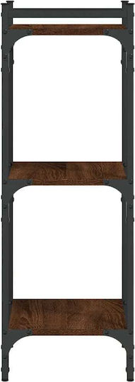 Bücherregal Braune Eiche 40x30x86cm