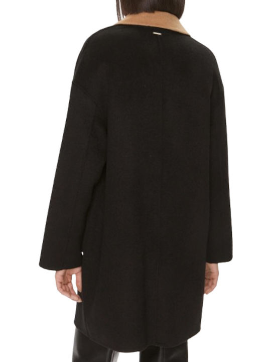 Cappotto Μάλλινο Γυναικείο Λευκό. Παλτό