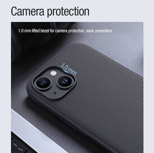 Nillkin Super Frosted Back Cover Πλαστικό Μαγνητικό Μαύρο (iPhone 15 Plus)