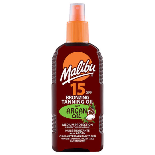 Malibu Αντηλιακό για το Σώμα SPF15 200ml