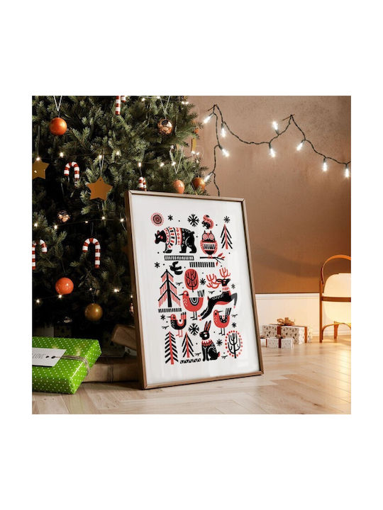 Walls Poster Scandi Christmas 20x30cm