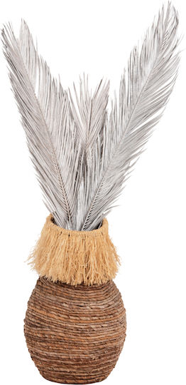 Getrocknete Pflanze Palme Silber HomeMarkt
