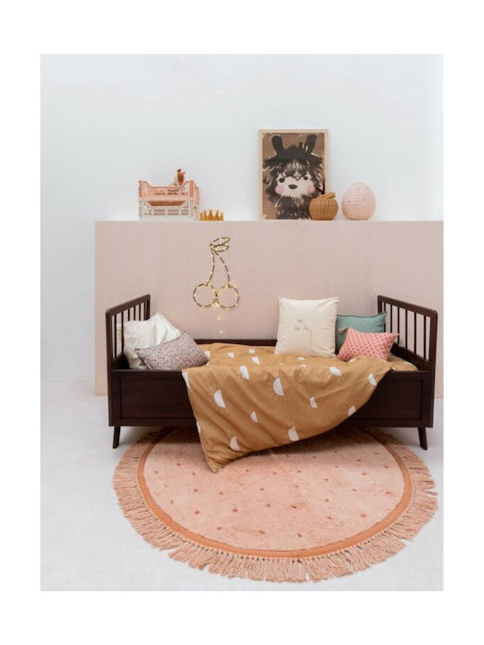 Tapis Petit Juul Детско килимче Dot Pink Кръгло с диаметър 130см