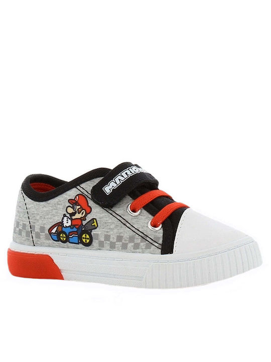 Nintendo Kids Sneakers with Lights Gray