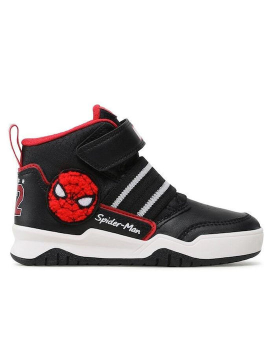 Geox Kinder-Sneaker J Perth B D Anatomisch mit Klettverschluss Schwarz