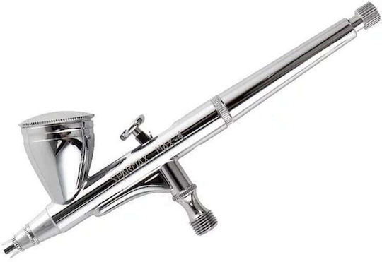 Airbrush Studio Αερογράφος mit Behälter und Kompressor Μπεκ 0.4mm Elektrische Gitarren