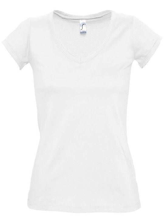 Sol's Mild Women's Short Sleeve Promotional T-Shirt White