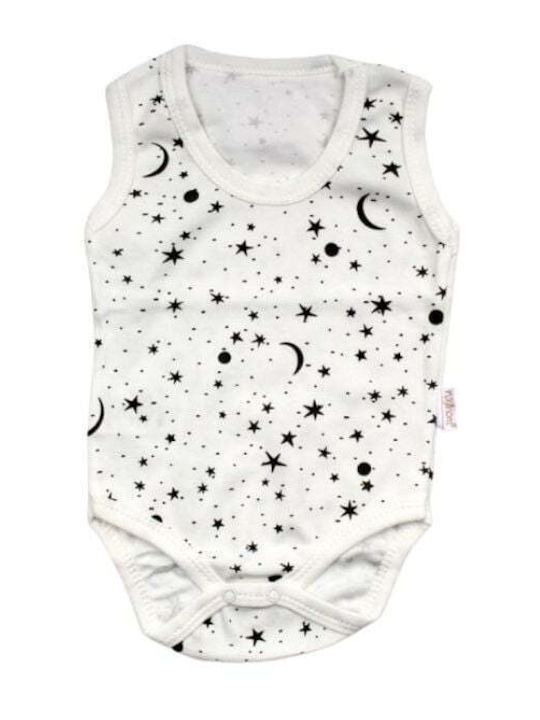 Nayinom Baby Bodysuit Set Sleeveless with Pants ecru