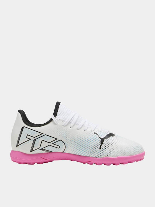 PUMA Future 7 Play Football Shoes with Molded Cleats White