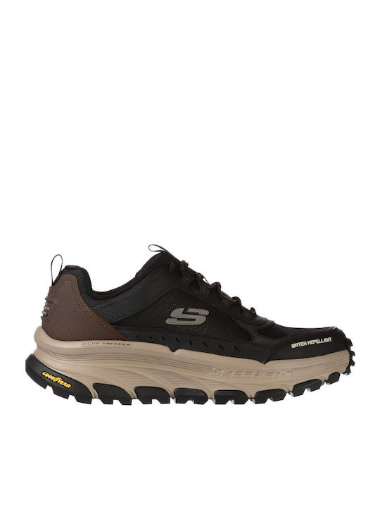 Skechers D'Lux Trekker Men's Black Hiking Shoes Skechers D'Lux Trekker Men's Black Hiking Shoes