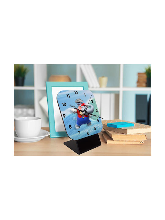 Koupakoupa Super Mario And Friends Επιτραπέζιο Ρολόι KP_21833_CLOCK-DESK-SQUARE