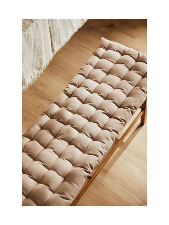 Calma House Μαξιλάρι για Παγκάκι Κήπου Gavema Stone 40x120εκ.