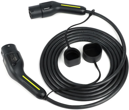 Andaiic Καλώδιο Φόρτισης Μονοφασικό 5m Type 2 - Type 2 EEMF3215Y