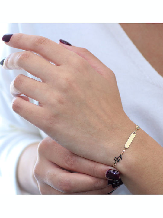 Gold 9K ID Bracelet Gold 9K ID Bracelet