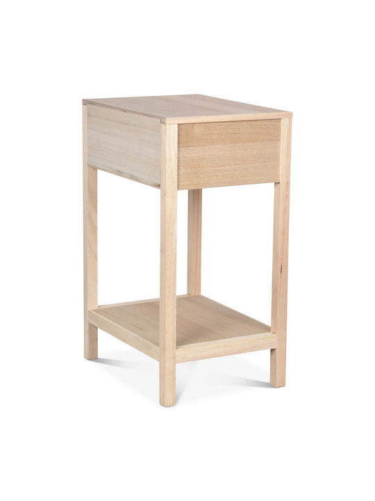 Nachttisch Beige 40x30x60cm