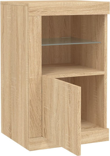 Rechteckiger Beistelltisch aus Holz Beige 2 Stücke M37xB41xH67cm vidaXL