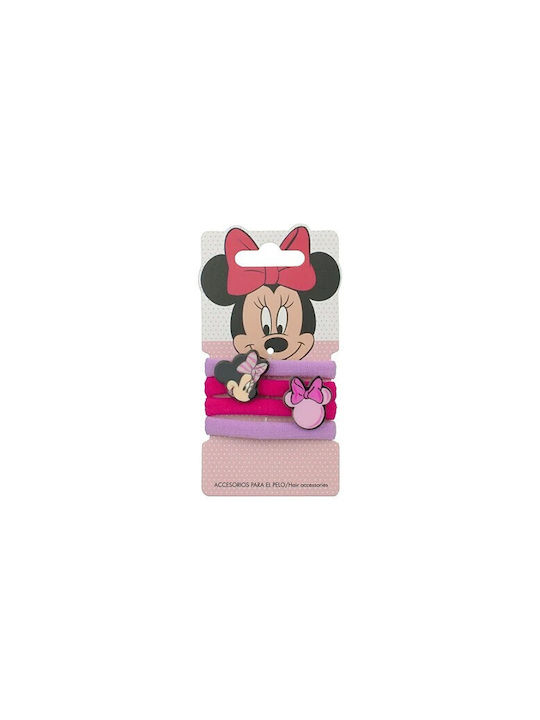 Disney Kinder Haargummi Set Fuchsie 2500002041