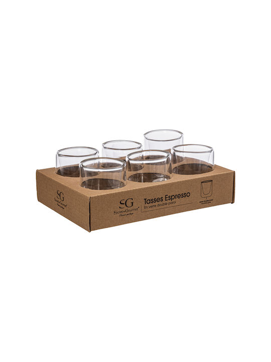 Glas Kaffee/Freddo aus Glas 80ml