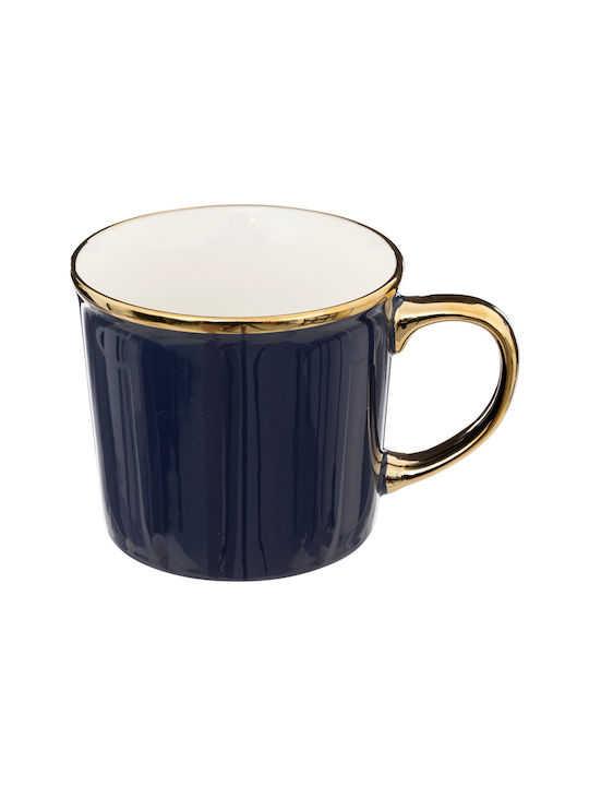 Mug Ceramic Blue 1pcs