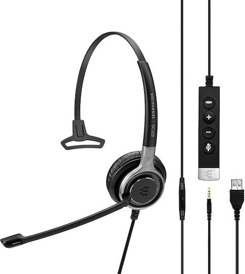 Epos Impact Sc635 On Ear Multimedia Ακουστικά με μικρόφωνο και σύνδεση USB-A