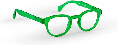 PopMe Reading Glasses +2.00 Forest Green