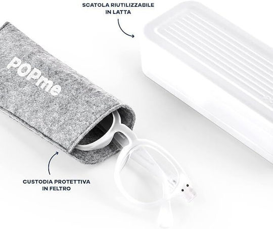 PopMe Γυαλιά Πρεσβυωπίας +3.00 Ice White