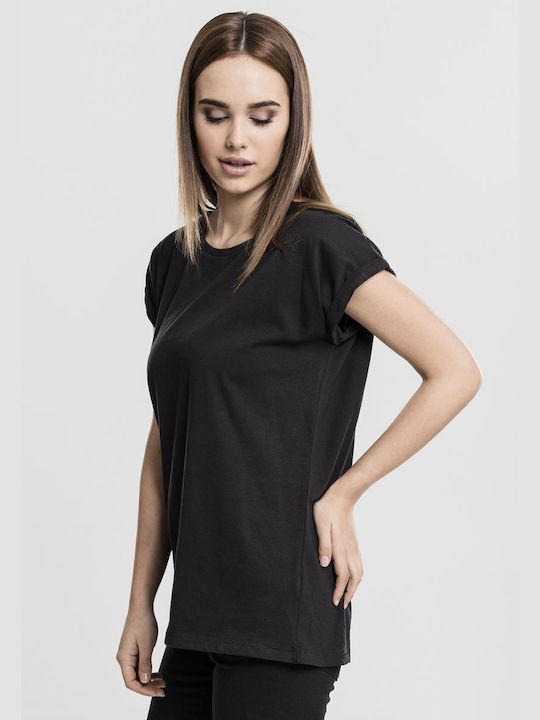 Urban Classics Damen T-shirt Black