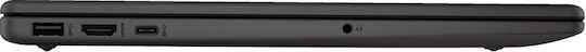 HP 250 G10 15.6" FHD (i5-1335U/8GB/512GB SSD/No OS) Dark Ash Silver (US Keyboard)