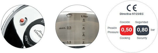 Lacor Classic Pressure Cooker 4L
