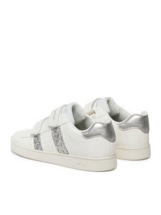 J Eclyper Kids Sneakers Anatomic with Scratch White