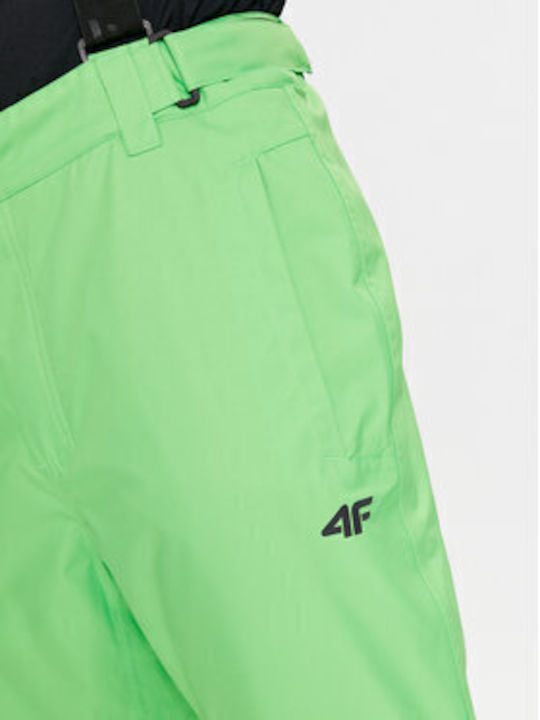 4F 4FAW23TFTRM361-41S Men's Trousers for Ski & Snowboard Green